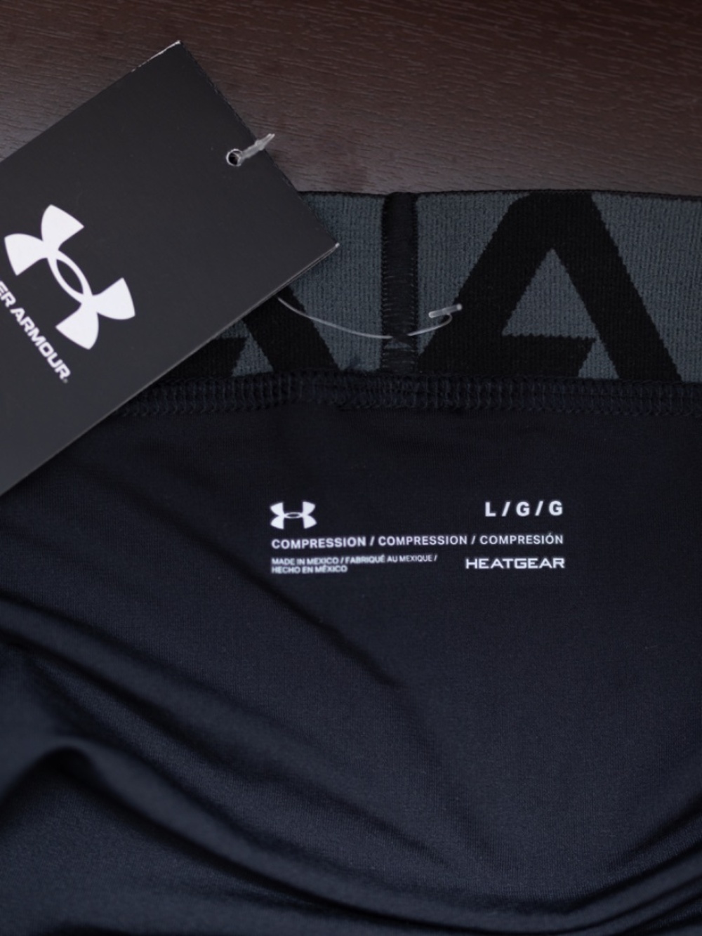 Under Armour HeatGear Men's Compression Leggings Large NWT - Picture 11 of 14